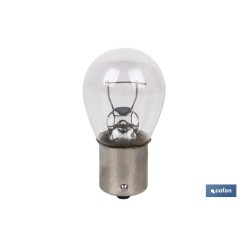 LÁMPARA COFAN P21W (BAU15s) 12V (Descentrada) venta unitaria