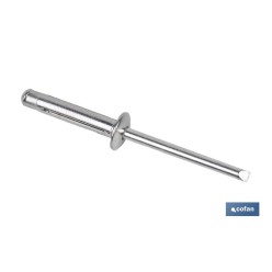 REMACHES ALUMINIO TRÉBOL 4.8 X 20 MM