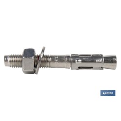 TACO ANCLAJE MTC  M 12x90  INOX