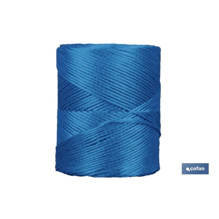 BOBINA HILO RAFIA/ 600 750 GRS AZUL