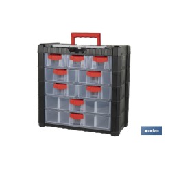 ARMARIO 9 GAVETAS 400 X 200 X 392 MM