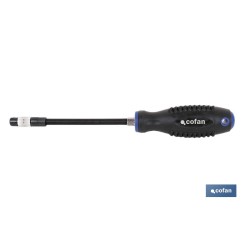 DESTORNILLADOR FLEX. PUNTAS 1/4