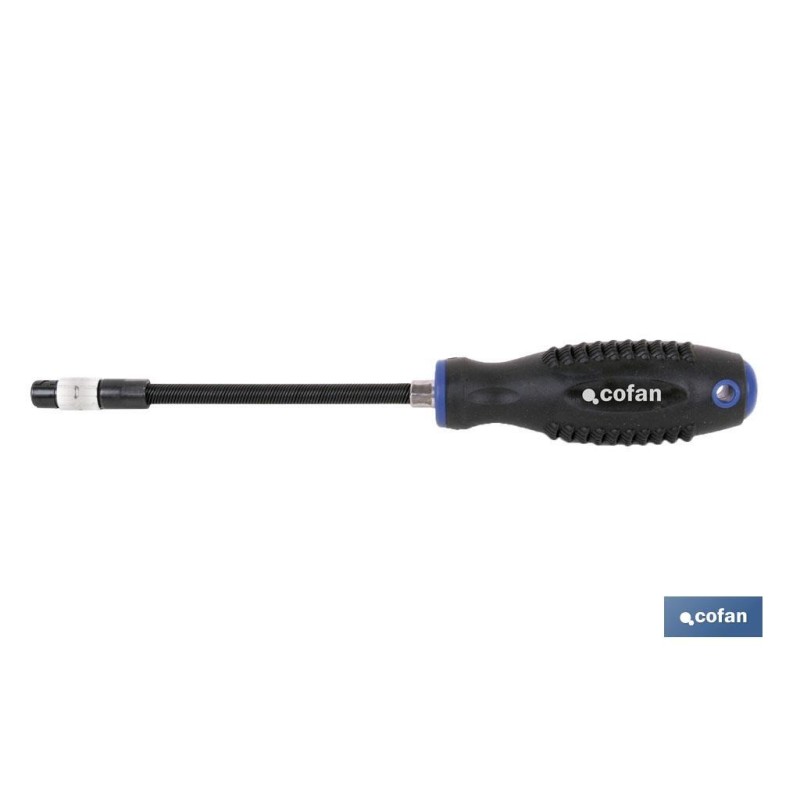 DESTORNILLADOR FLEX. PUNTAS 1/4