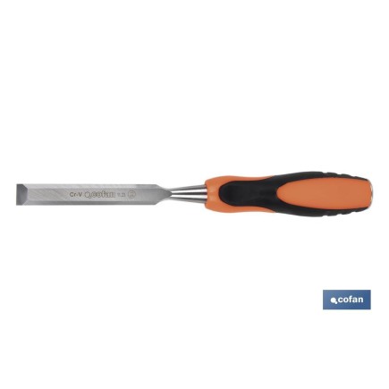 FORMÓN CON MANGO BIMATERIAL ANCHO DE CORTE 15 MM