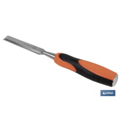 FORMÓN CON MANGO BIMATERIAL ANCHO DE CORTE 15 MM