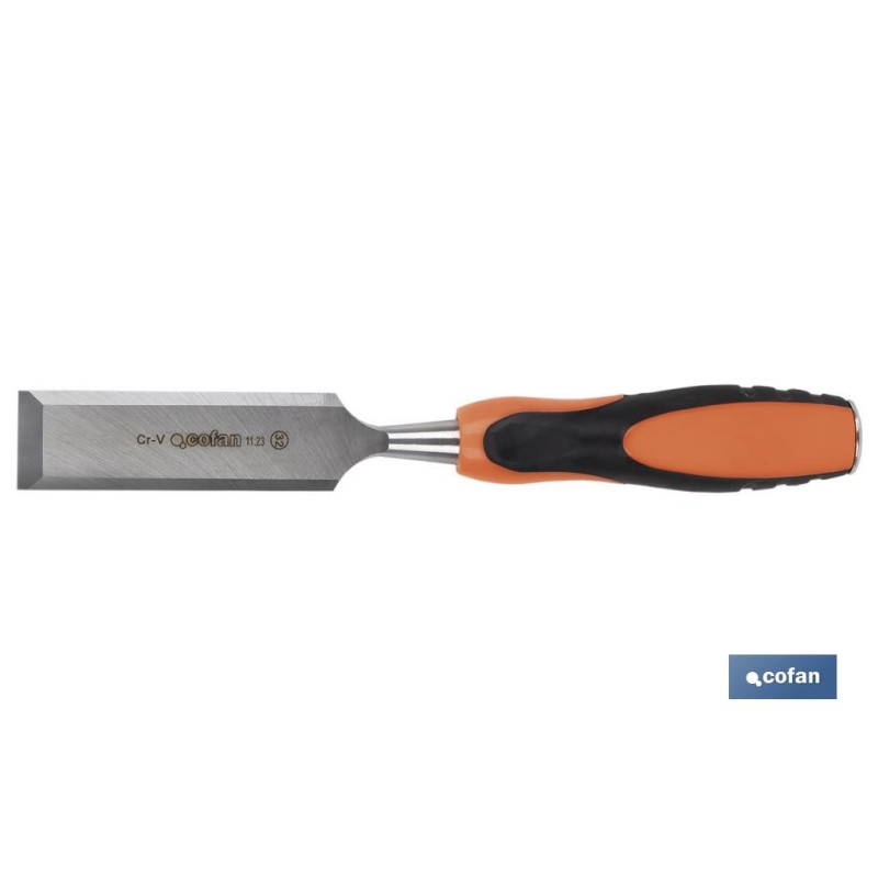 FORMÓN CON MANGO BIMATERIAL ANCHO DE CORTE 32 MM