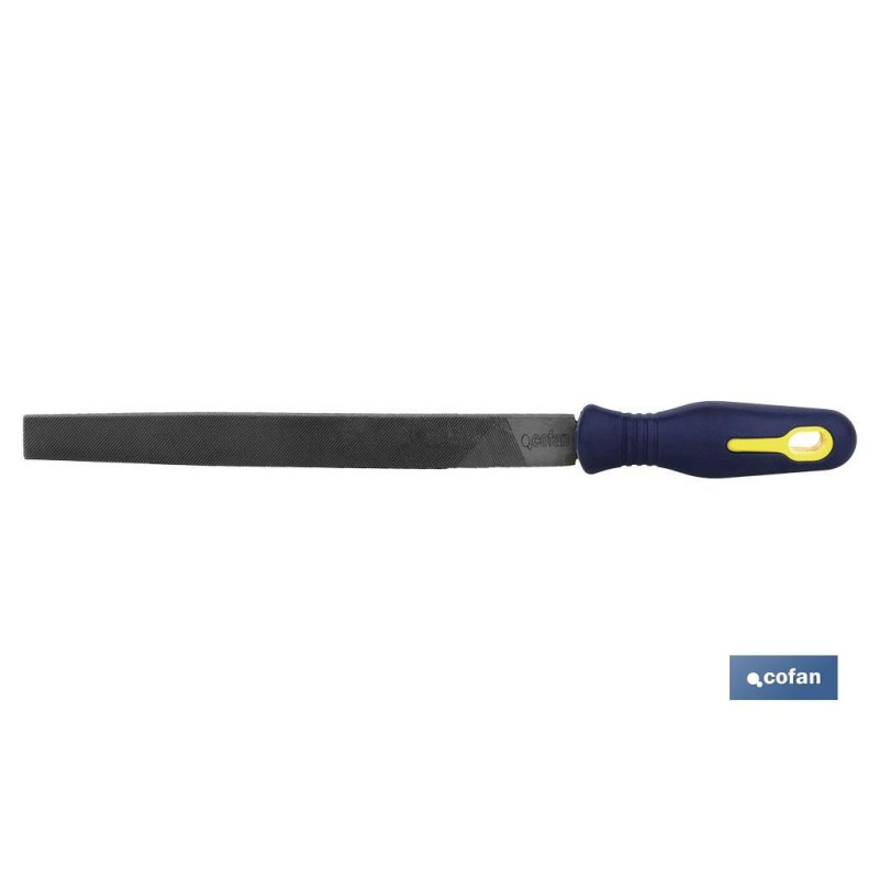 LIMA PLANA DE PUNTA 250mm GR-12 ENTREFINA