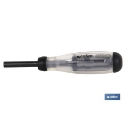 DESTORNILLADOR CON 6 PUNTAS LARGAS SURTIDAS