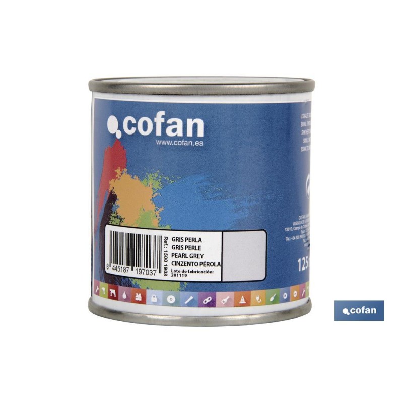 ESMALTE SINTÉTICO (125 ML) GRIS PERLA