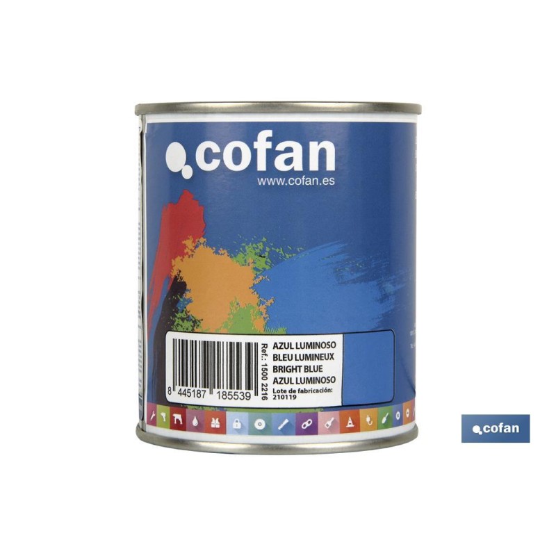 ESMALTE SINTÉTICO (375 ML) AZUL LUMINOSO