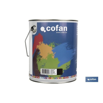 ESMALTE SINTÉTICO (4 L) NEGRO MATE