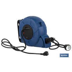 ENROLLACABLES AUTOMÁTICO SOPORTE PARED T/T-16M (14+2)