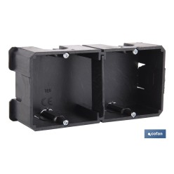 CAJA DE EMPOTRAR MECANISMOS ø68X46 4 ENTRADAS TUBO