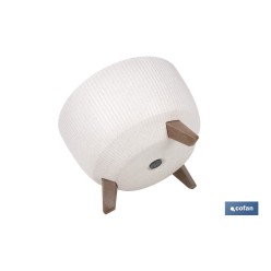 MACETA CON PATAS Y FILTRO DE DRENAJE COLOR BLANCO WPC Ø 290 X 230 MM 9,3 L venta unitaria