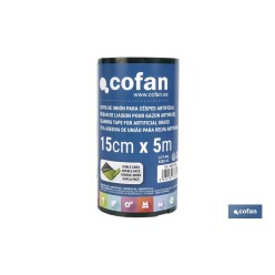 CINTA DE UNIÓN PARA CÉSPED ARTIFICIAL DOBLE CARA 15 CM X 5 M VERDE