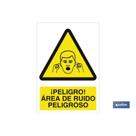 SEÑAL POLIESTIRENO 210X148MM.