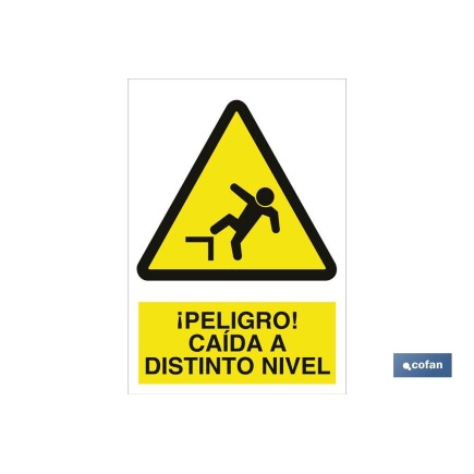 SEÑAL ADHESIVA 297X210MM.