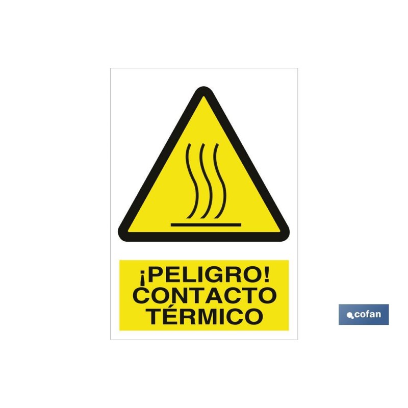 SEÑAL POLIESTIRENO 210X148MM.