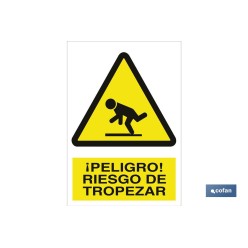 SEÑAL POLIESTIRENO 210X148MM.