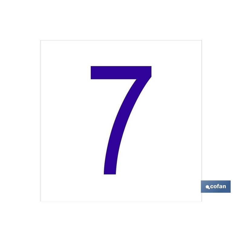 SEÑAL GLASSPACK ADHESIVA 62X62MM.