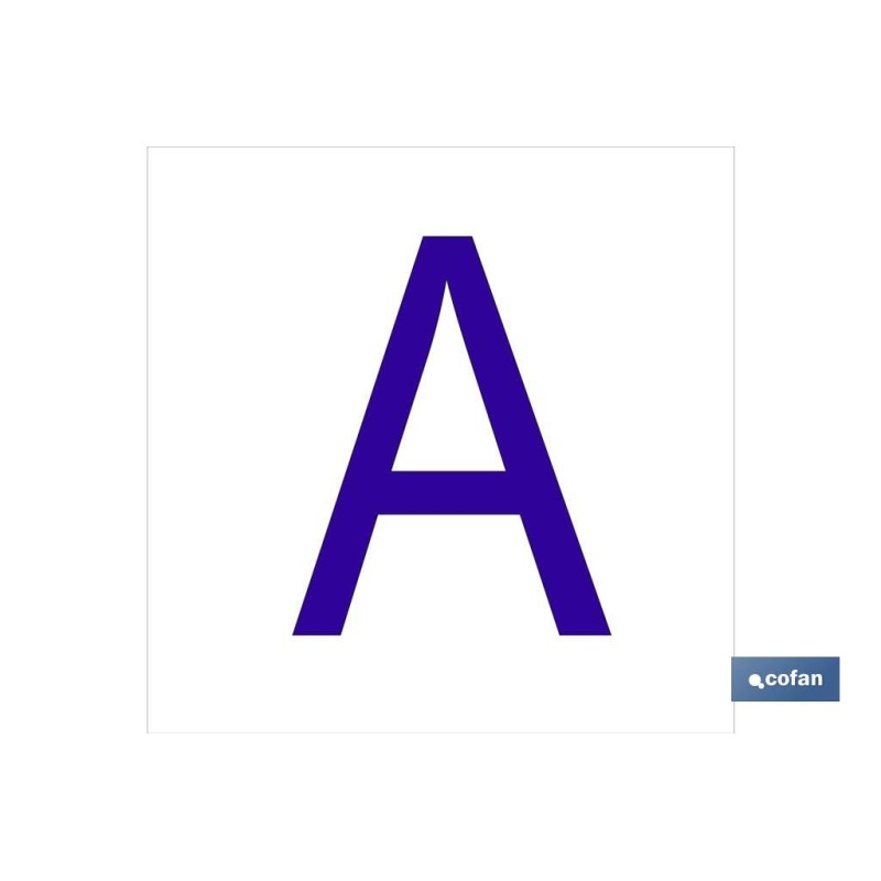 SEÑAL GLASSPACK ADHESIVA 62X62MM.