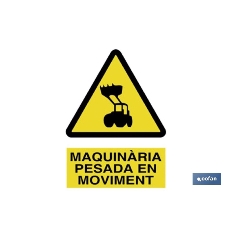 SEÑAL POLIESTIRENO 297X210 MM