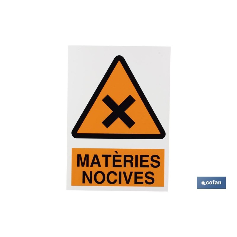 SEÑAL POLIESTIRENO 297X210 MM