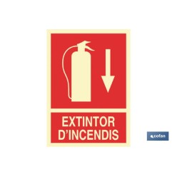 SEÑAL LUMINISCENTE 297X210MM.