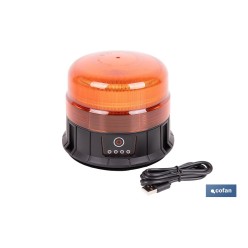 LUZ GIRATORIA 39 LED SMD IMÁN RECARGABLE