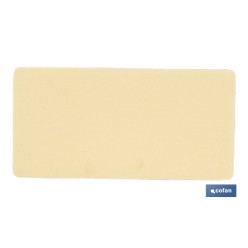 CATADIÓPTRICO RECTANGULAR ROJO 71 X 35 MM CON ADHESIVO