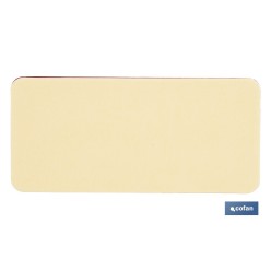 CATADIÓPTRICO RECTANGULAR ROJO 94 X 44 MM CON ADHESIVO