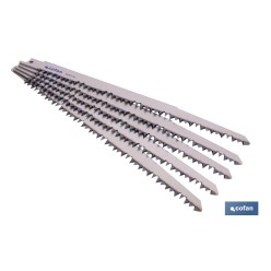 HOJA DE SIERRA DE SABLE (5PCS) HCS 220X4-5  -  MADERA