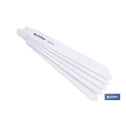 HOJA DE SIERRA DE SABLE (5PCS) BIMETAL 130X18  -  METAL