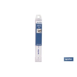 HOJA DE SIERRA DE SABLE (5PCS) BIMETAL 130X18  -  METAL