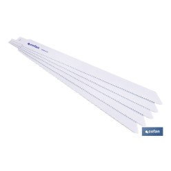 HOJA DE SIERRA DE SABLE (5PCS) BIMETAL 230X10-14  -  METAL