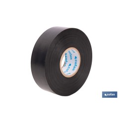 CINTA AISLANTE 180 MICRAS NEGRA 25 MM X 25 M