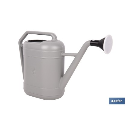 REGADERA GRIS 6 LITROS