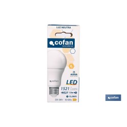 BOMBILLA LED CLASSIC E27 13 W 1521 LM 4000 K