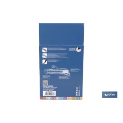 EXPOSITOR DE CÚTER ANTIDESLIZANTE HEAVY DUTY 18 MM 12 UDS.