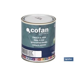 ESMALTE AL AGUA (750 ML) BLANCO MATE