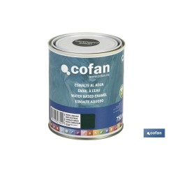 ESMALTE AL AGUA (750 ML) VERDE CARRUAJE BRILLO