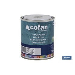 ESMALTE AL AGUA (750 ML) GRIS PERLA SATINADO