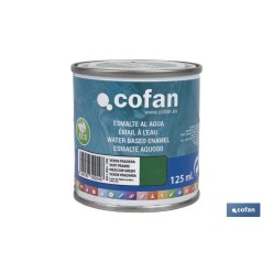 ESMALTE AL AGUA (125 ML) VERDE PRADERA BRILLO