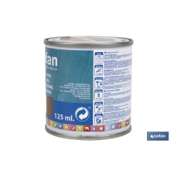 ESMALTE AL AGUA (125 ML) MARRÓN BRILLO