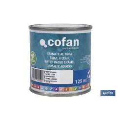 ESMALTE AL AGUA (125 ML) MARFIL CLARO BRILLO