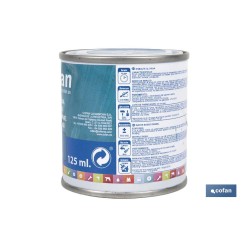 ESMALTE AL AGUA (125 ML) AZUL REAL SATINADO