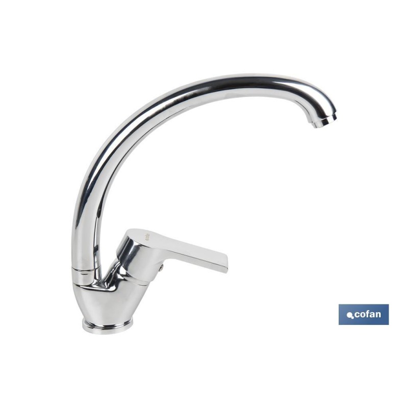 GRIFO MONOMANDO FREGADERO CAÑO ALTO MODELO ROSS