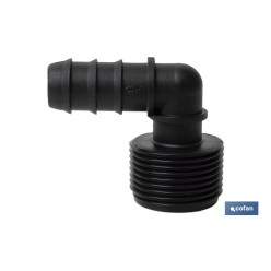 CONEXIÓN EN CODO 90º R.MACHO Ø16MM-3/4 Venta unitaria