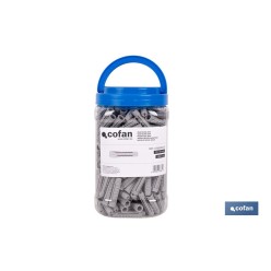 TACO NYLON PA-6 M-10X50 BOTE DE 300 UDS.