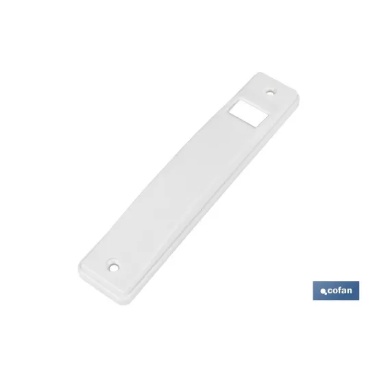EMBELLECEDOR BLANCO RECOGEDOR PERSIANA 14-18 MM VENTA UNITARIA